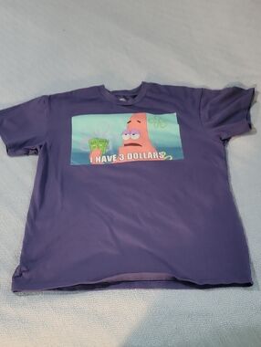SpongeBob SquarePants Purple Logo Tee